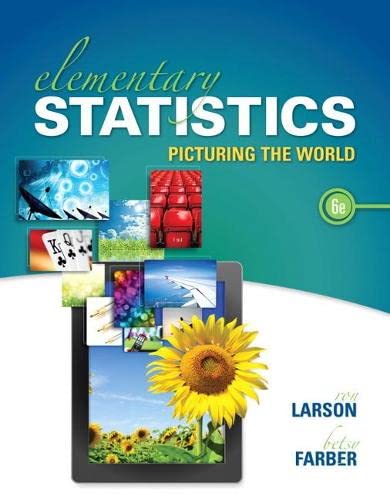 Elementary Statistics: Picturing the World – 6th Edition (PDF Instant Download)