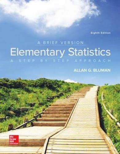 Elementary Statistics: A Brief Version 8-edition (PDF Instant Download)
