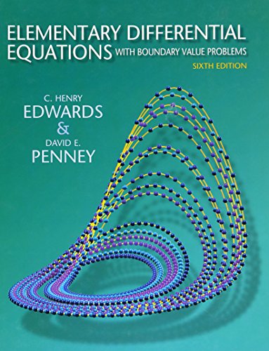 Elementary Differential Equations with Boundary Value Problems – 6th Edition (PDF Instant Download)