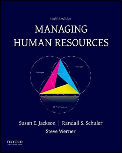 Managing Human Resources 12th Edition by Susan E. Jackson (PDF Instant Download)