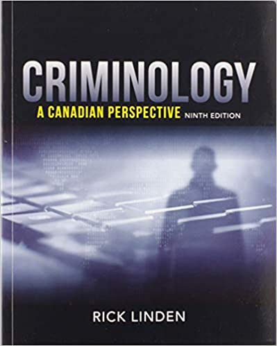 Criminology: A Canadian Perspective 9th Edition (PDF Instant Download)