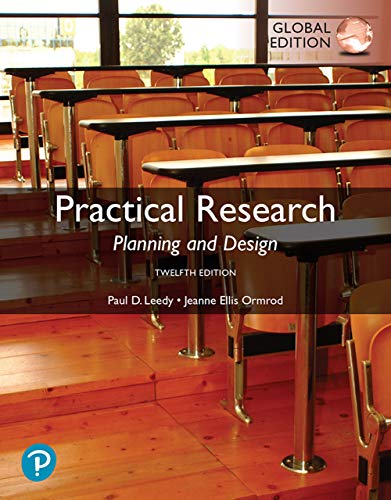 Practical Research: Planning and Design, 2th Edition Global Edition (PDF Instant Download)