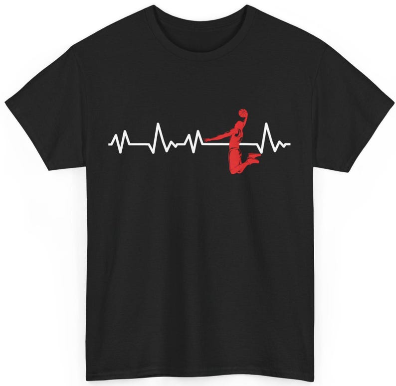 Basketball Shirt, Basketball Player Heartbeat Shirt, Basketball Sports Lovers T-shirt, Basketball Women Men Shirt, BasketballFans ShirtBasketball Shirt, Basketball Player Heartbeat Shirt, Basketball Sports Lovers T-shirt, Basketball Women Men Shirt, BasketballFans Shirt