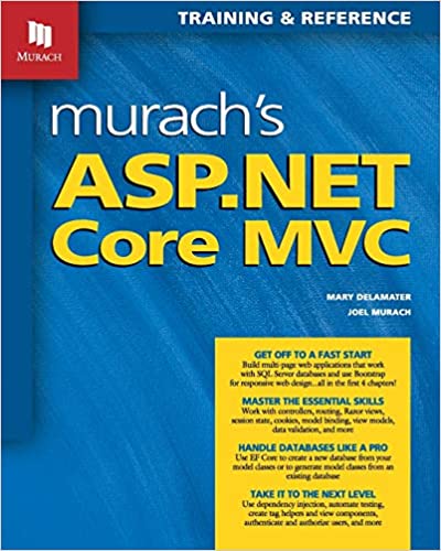 Murach's ASP.NET Core MVC (PDF Instant Download)