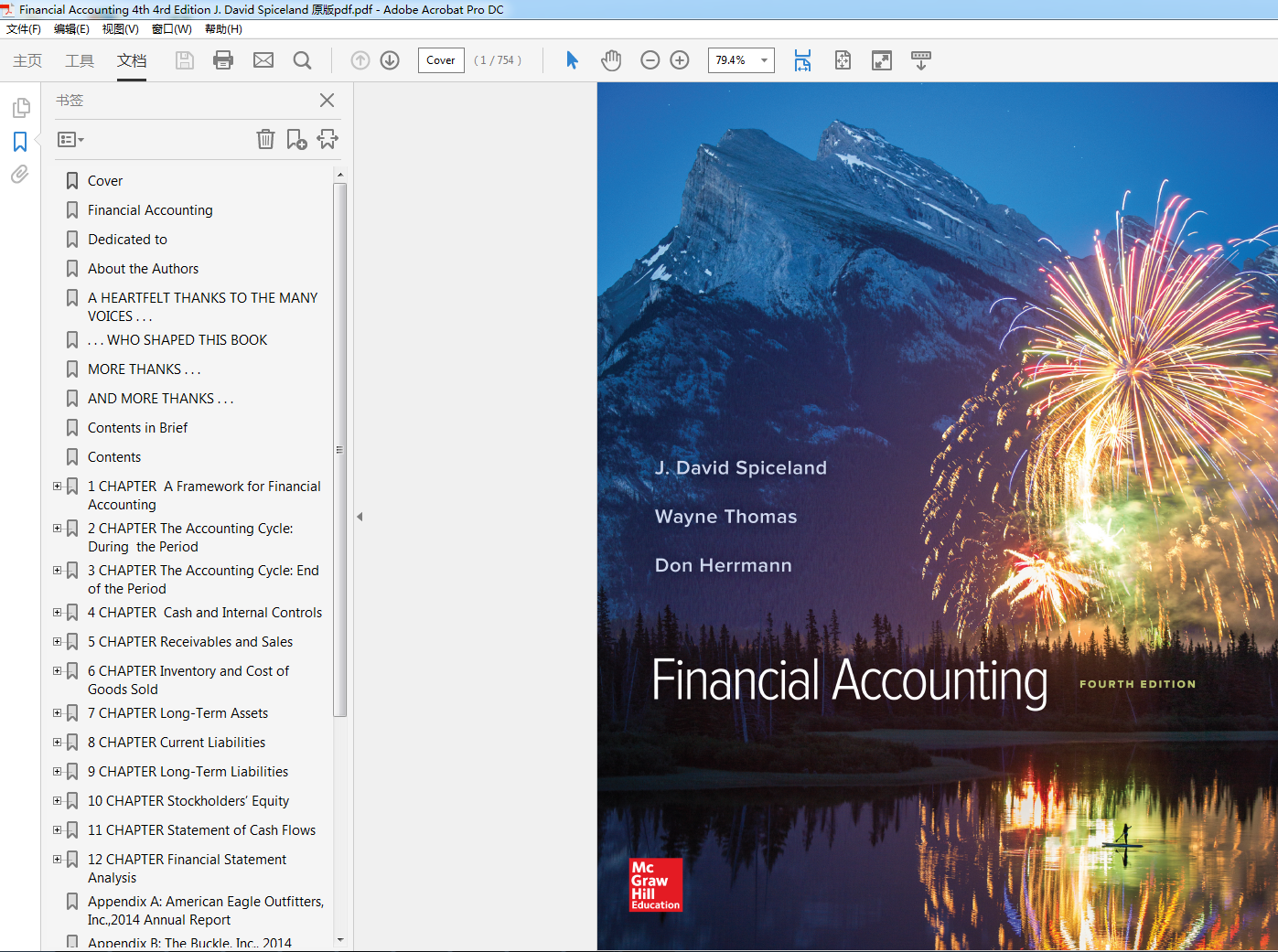 Financial Accounting 4th Edition by J. David Spiceland (PDF Instant Download)