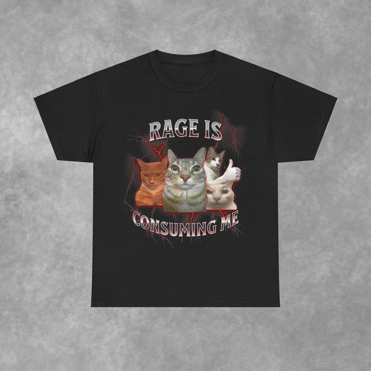 Rage Is Consuming Me Cat Bootleg Shirt