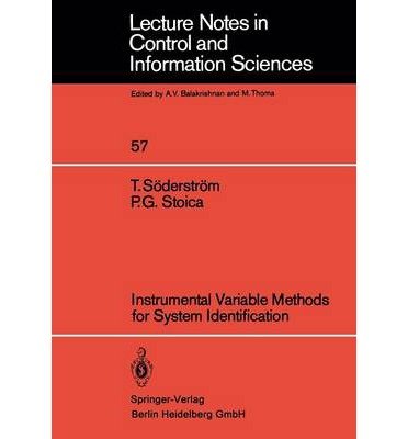 Instrumental Variable Methods for System Identification  Edition (PDF Instant Download)