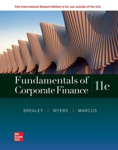 ISE Fundamentals of Corporate Finance 11 Edition (PDF Instant Download)