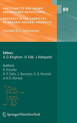 Progress in the Chemistry of Organic Natural Products, Volume 89  Edition (PDF Instant Download)