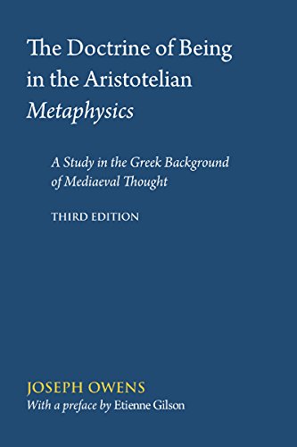 Doctrine of Being in the Aristotelian Metaphysics 3rd Edition (PDF Instant Download)
