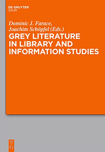 Grey Literature in Library and Information Studies  Edition (PDF Instant Download)