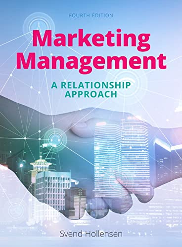 Marketing Management : A relationship approach 4 Edition (PDF Instant Download)