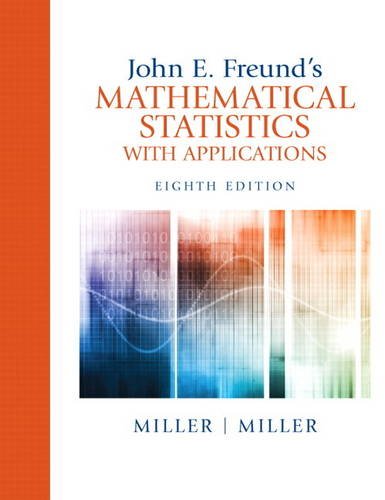 John E. Freund's Mathematical Statistics with Applications 8 Edition (PDF Instant Download)