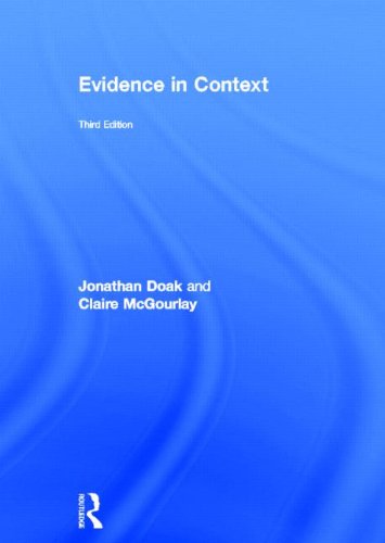 Evidence in Context 3 Edition (PDF Instant Download)