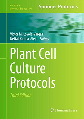 Plant Cell Culture Protocols 3 Edition (PDF Instant Download)