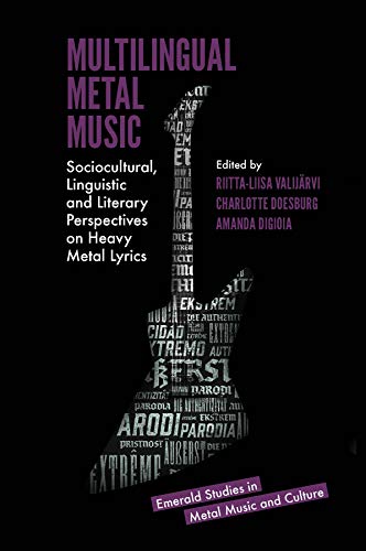 Multilingual Metal Music: Sociocultural, Linguistic and Literary Perspectives on Heavy Metal Lyrics  Edition (PDF Instant Download)
