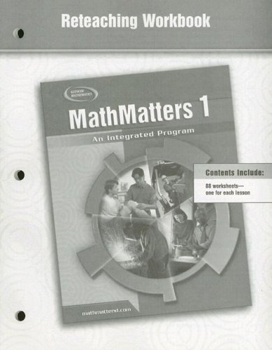 MathMatters 1: An Integrated Program, Student Edition 1 Edition (PDF Instant Download)