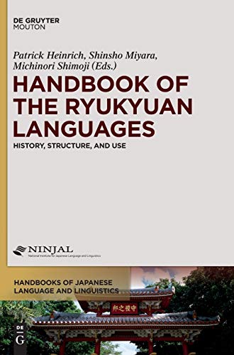 Handbook of the Ryukyuan Languages  Edition (PDF Instant Download)