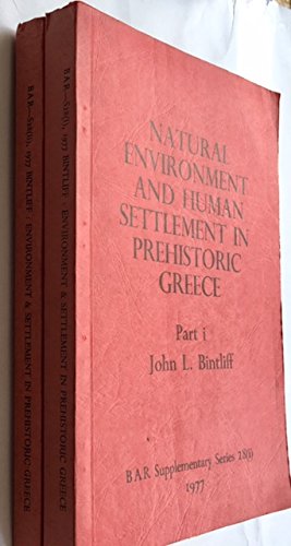 Natural Environment and human Settlement in Prehistoric Greece. part I 1St Edition Edition (PDF Instant Download)