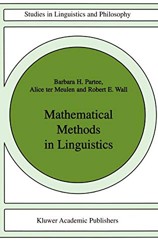 Mathematical methods in linguistics  Edition (PDF Instant Download)