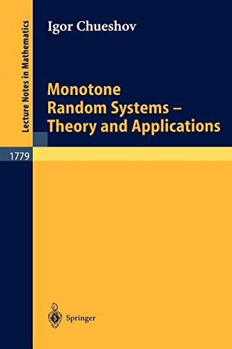 Monotone Random Systems Theory and Applications 1 Edition (PDF Instant Download)