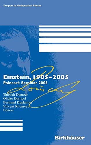 Einstein 1905-2005. Poincare Seminar 2005  1 Edition (PDF Instant Download)