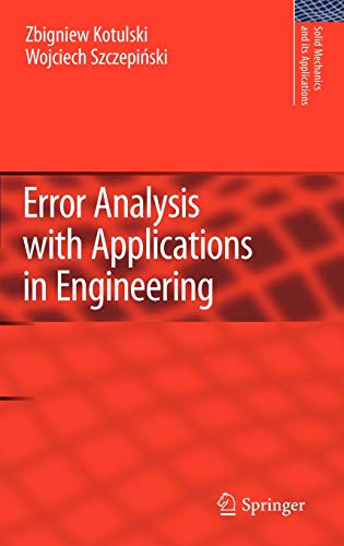 Error analysis with applications in engineering 1 Edition (PDF Instant Download)