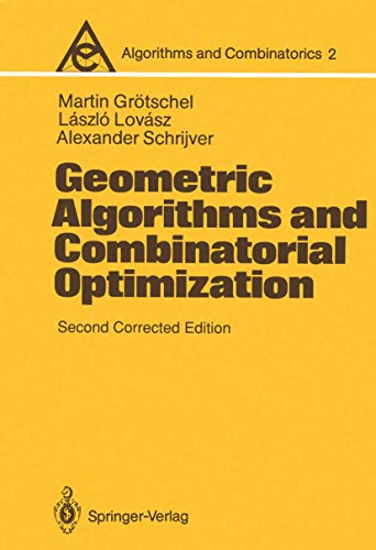 Geometric Algorithms and Combinatorial Optimization, Second Edition (Algorithms and Combinatorics)   Second Edition (PDF Instant Download)