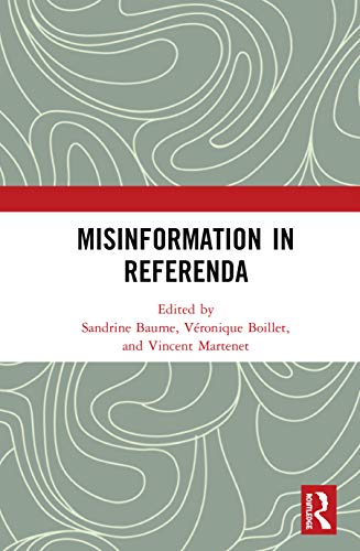 Misinformation in Referenda 1 Edition (PDF Instant Download)