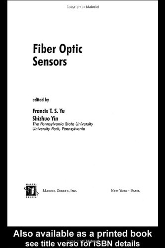 Fiber Optic Sensors 1 Edition (PDF Instant Download)