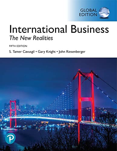 International Business: The New Realities, Global Edition 5 Edition (PDF Instant Download)