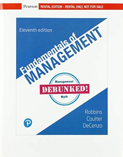 Fundamentals of Management 11 Edition (PDF Instant Download)