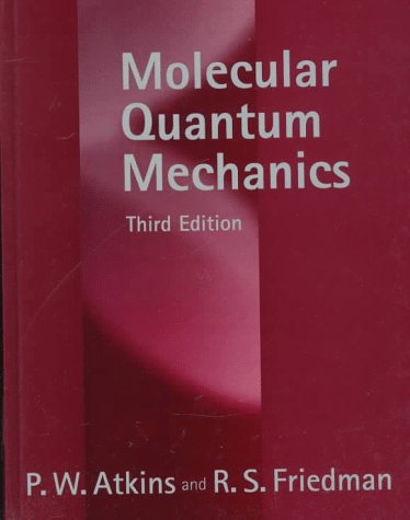 Molecular quantum mechanics 3rd ed Edition (PDF Instant Download)