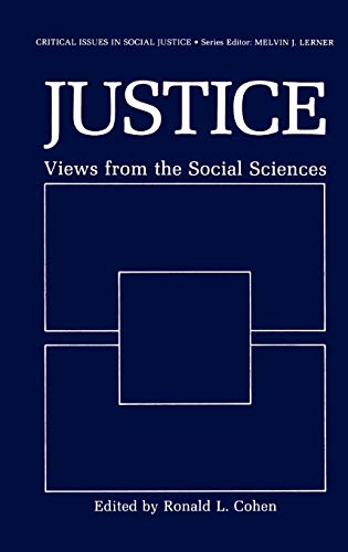 Justice: Views from the Social Sciences (Critical Issues in Social Justice) 1 Edition (PDF Instant Download)