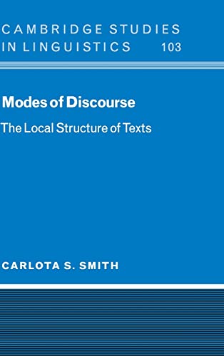 Modes of Discourse: The Local Structure of Texts  Edition (PDF Instant Download)