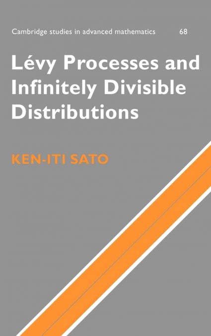 Lévy Processes and Infinitely Divisible Distributions 1 Edition (PDF Instant Download)