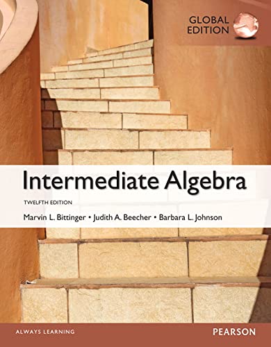 Intermediate Algebra  Edition (PDF Instant Download)