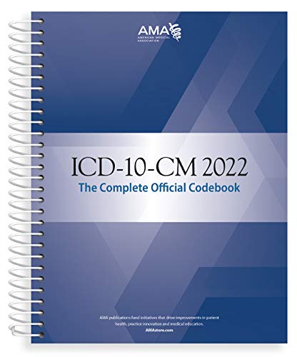 ICD-10-CM 2022 The Complete Official Codebook with guidelines