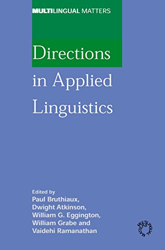 Directions in Applied Linguistics: Essays in Honor of Robert B. Kaplan (Multilingual Matters)  Edition (PDF Instant Download)