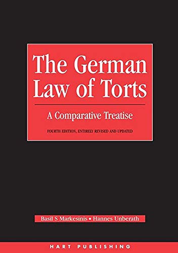 German Law of Torts: A Comparative Treatise 4 Edition (PDF Instant Download)