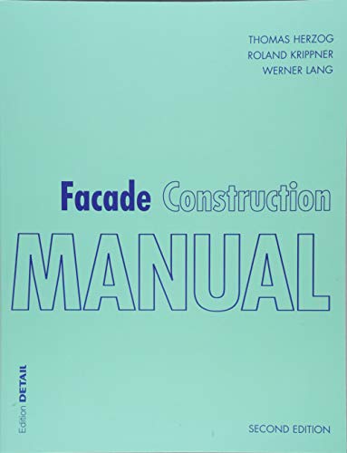 Facade Construction Manual (Detail Construction Manuals) 2 Edition (PDF Instant Download)