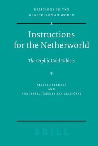 Instructions for the Netherworld: The Orphic Gold Tablets (Religions in the Graeco-Roman World)  Edition (PDF Instant Download)
