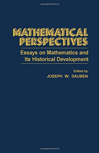 Mathematical Perspectives. Essays on Mathematics and its Historical Development 1st Edition (PDF Instant Download)
