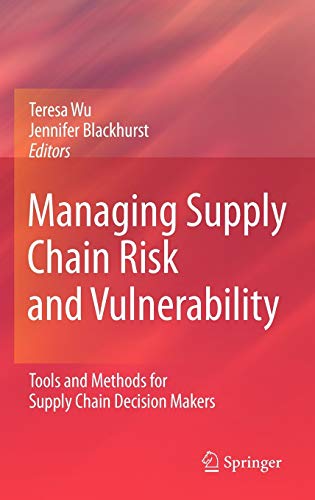 Managing Supply Chain Risk and Vulnerability: Tools and Methods for Supply Chain Decision Makers 1 Edition (PDF Instant Download)