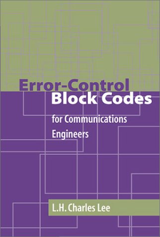 Error-Control Block Codes for Communications Engineers   Edition (PDF Instant Download)