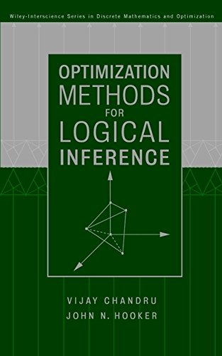Optimization Methods for Logical Inference 1 Edition (PDF Instant Download)