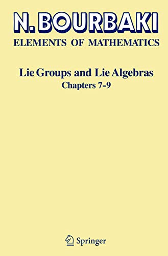 Lie groups and Lie algebras. Chapters 7-9  Edition (PDF Instant Download)
