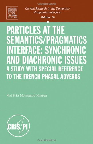 Particles at the Semantics Pragmatics in  Edition (PDF Instant Download)