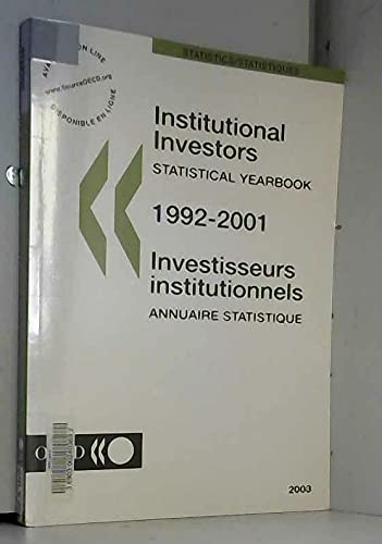 Institutional investors = Investisseurs institutionnels : Statistical yearbook = Annuaire statistique.  Edition (PDF Instant Download)