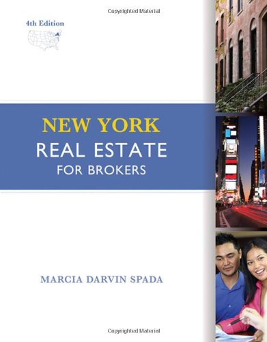 New York Real Estate for Brokers , Fourth Edition   4th Edition (PDF Instant Download)